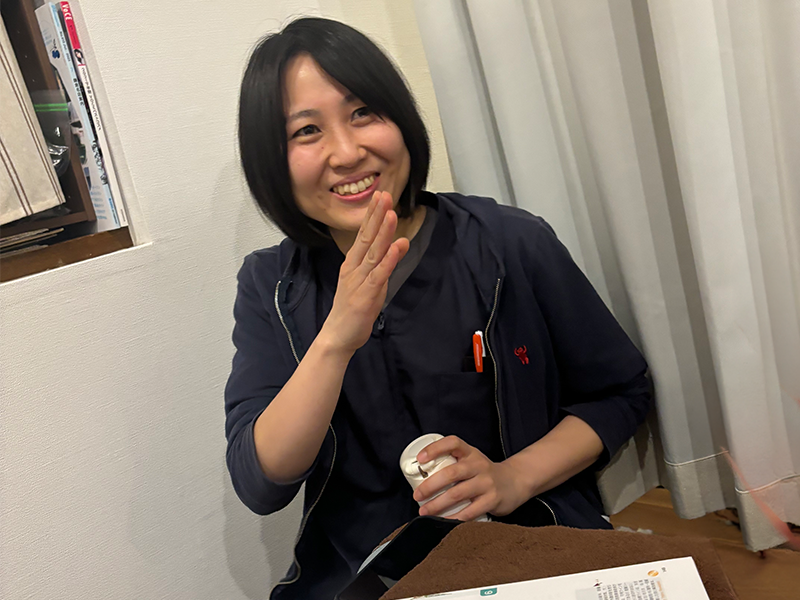 RE:KARADA ROMで働くスタッフの笑顔